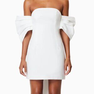 White Elliatt Bow Dress